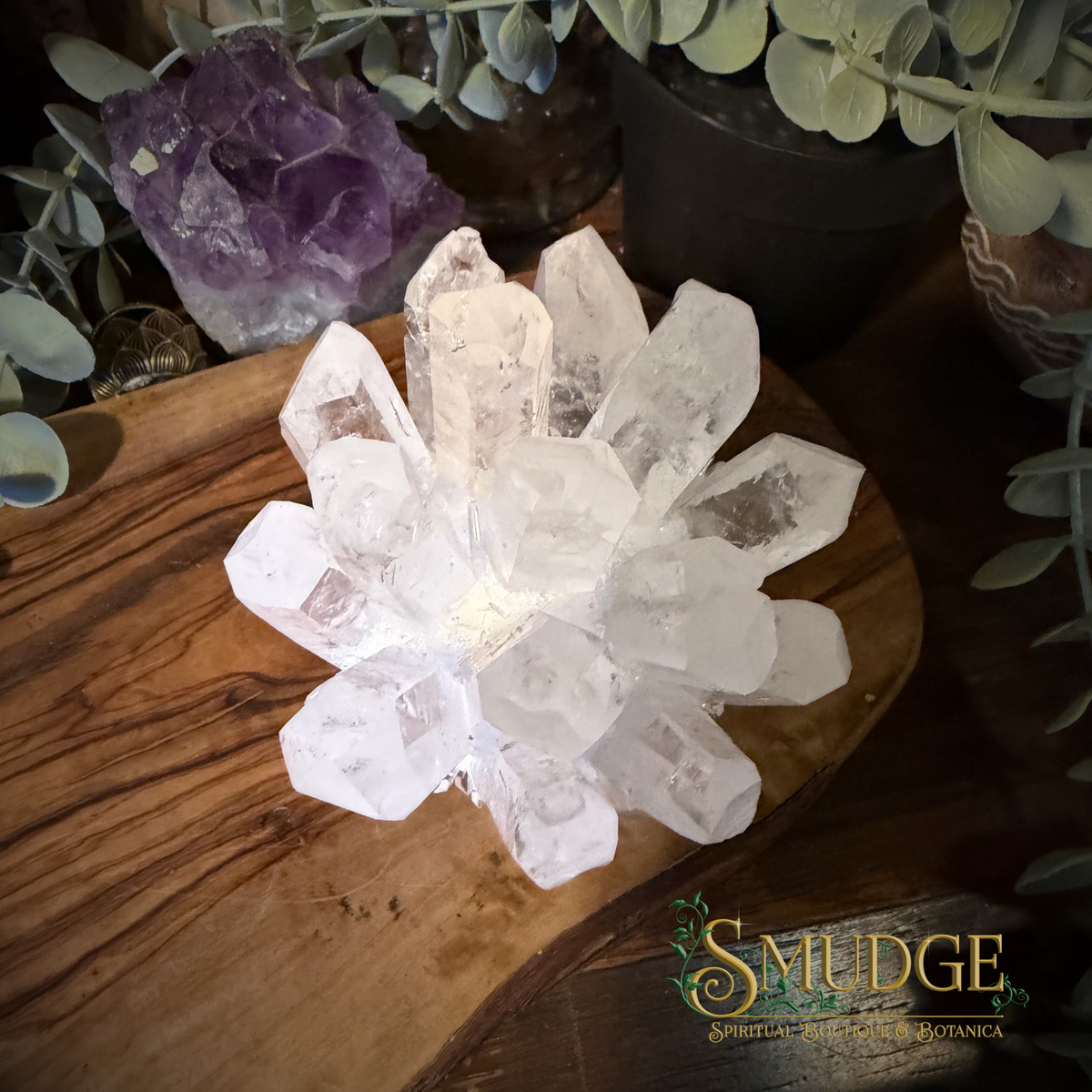 Clear Quartz Cluster Large- 523 grams