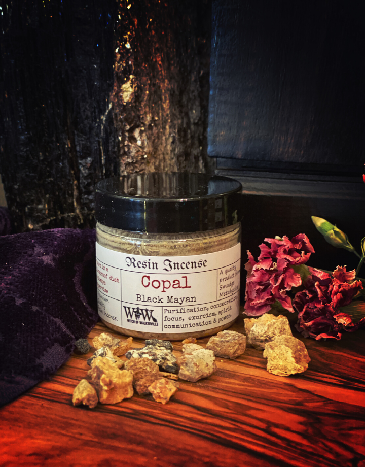Black Mayan Copal Resin Incense 1 oz
