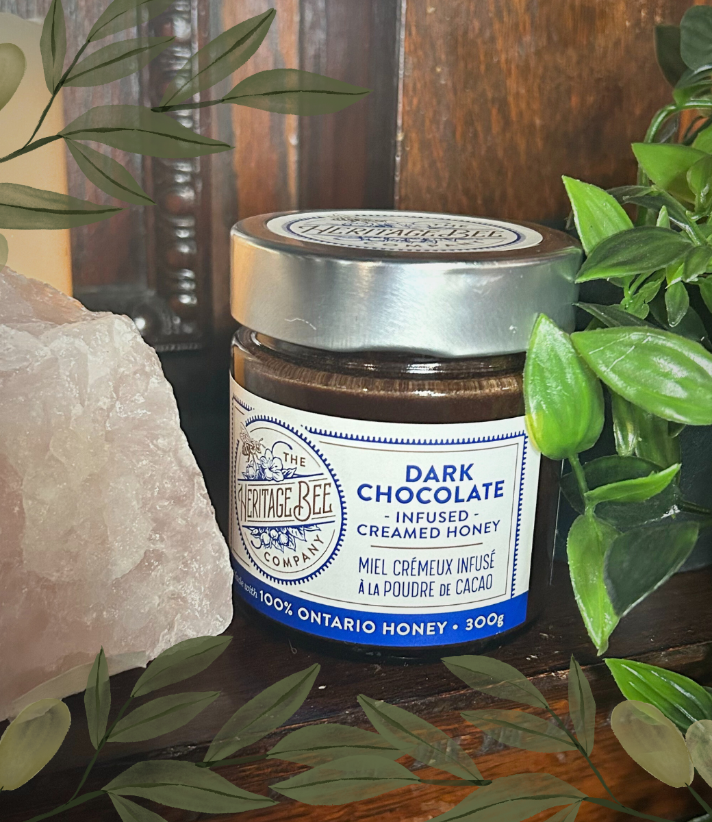 Dark Chocolate Creamed Honey