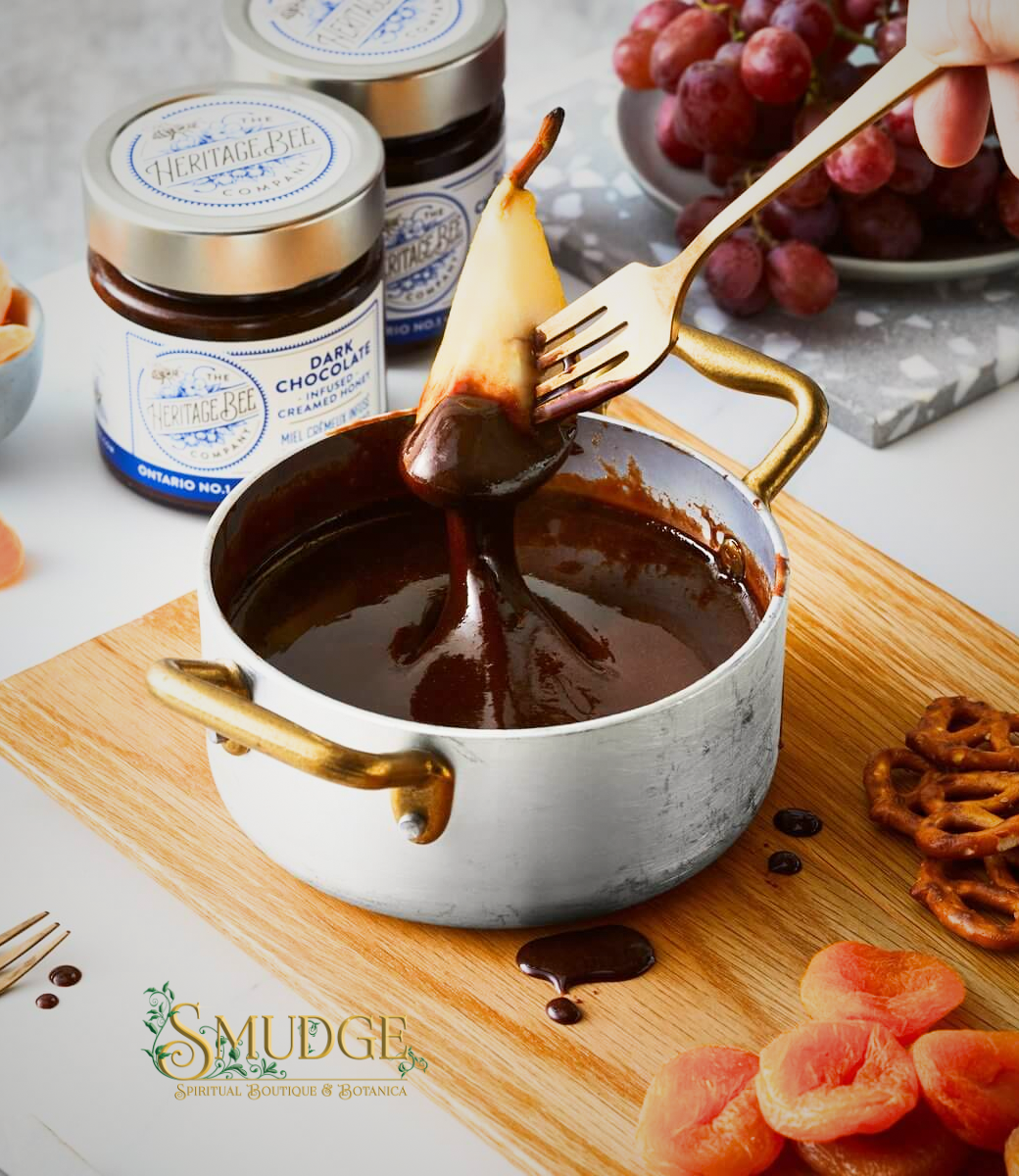 Dark Chocolate Creamed Honey