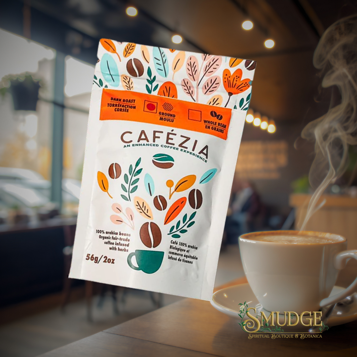 Cafézia 56g Sample Bags Dark Roast