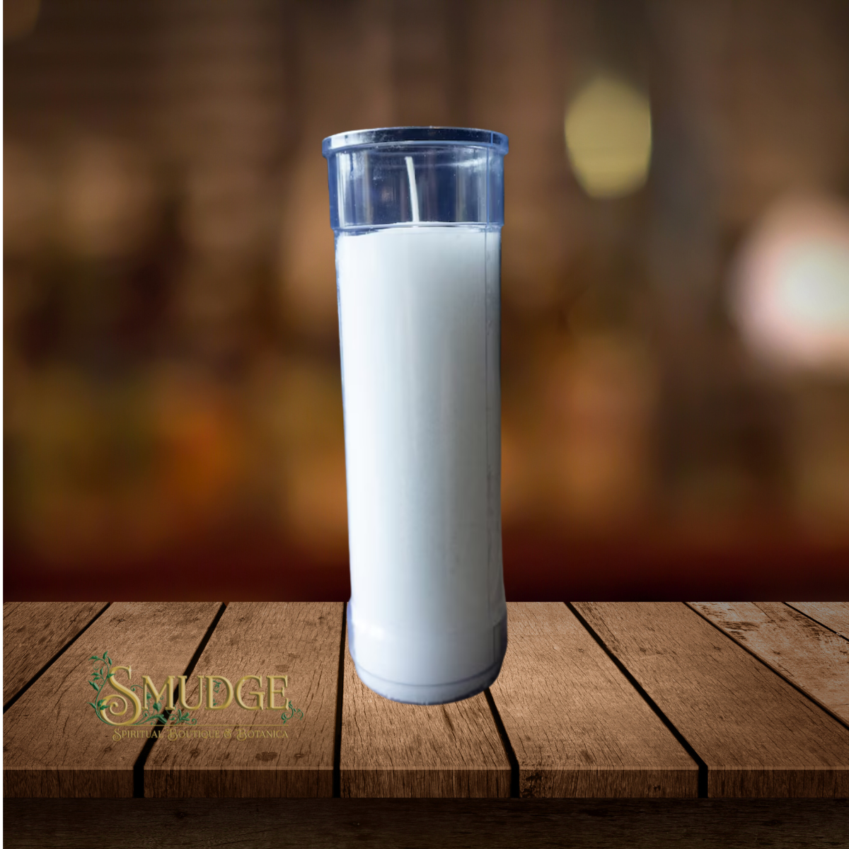 7 Day White Devotional Candle Refill - Tall