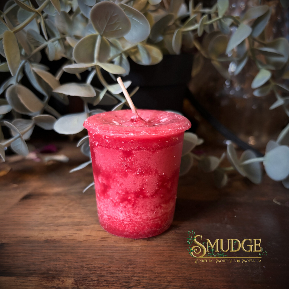 Dragon Blood Herbal Votive Candle