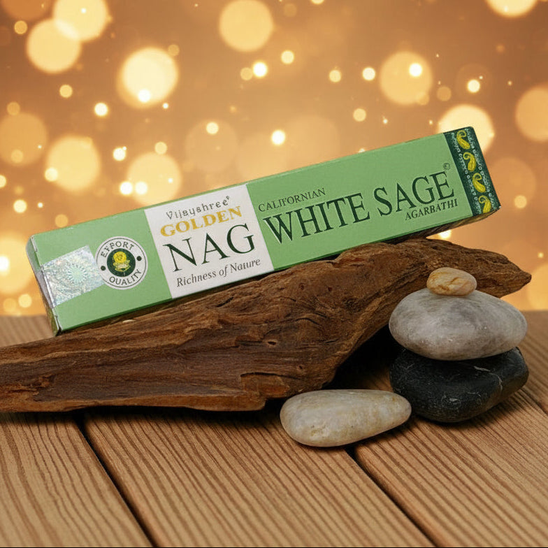 Golden Nag California White Sage Incense