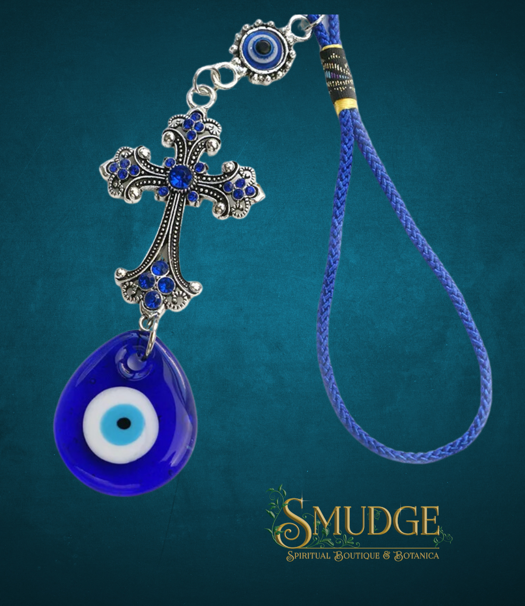 Evil Eye Crucifix Amulet