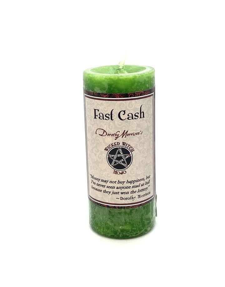 Fast Cash Wicked Witch Mojo Candle