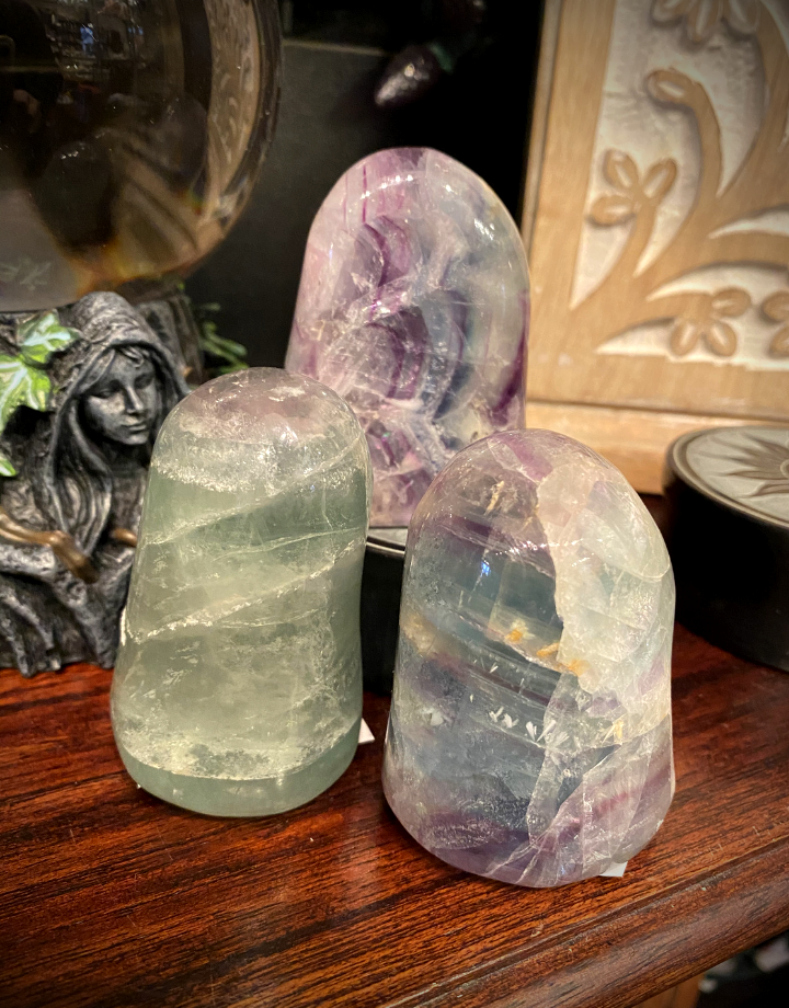 Fluorite Natural Free form