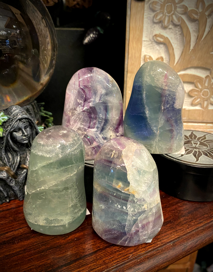 Fluorite Natural Free form