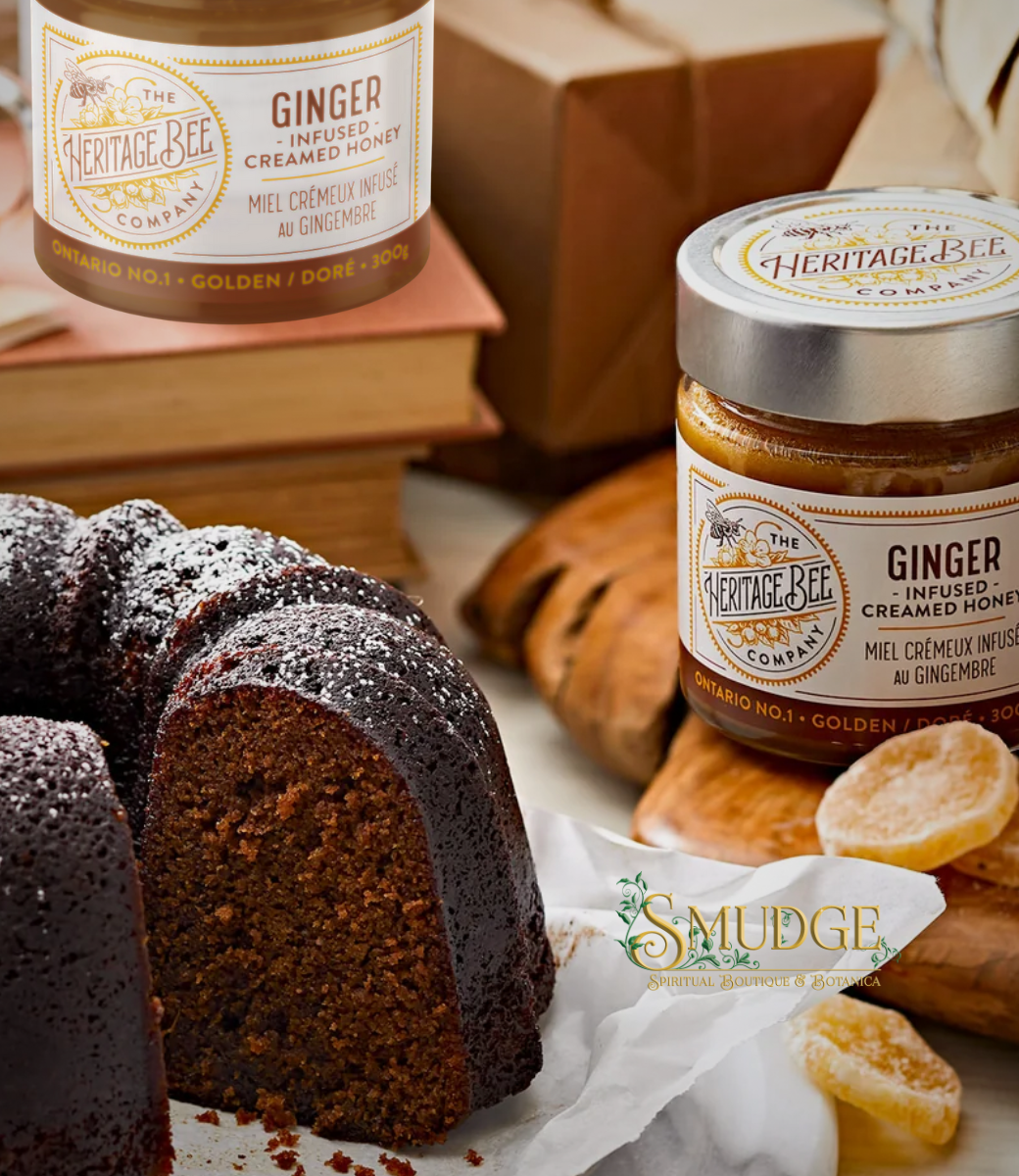 Ginger Creamed Honey