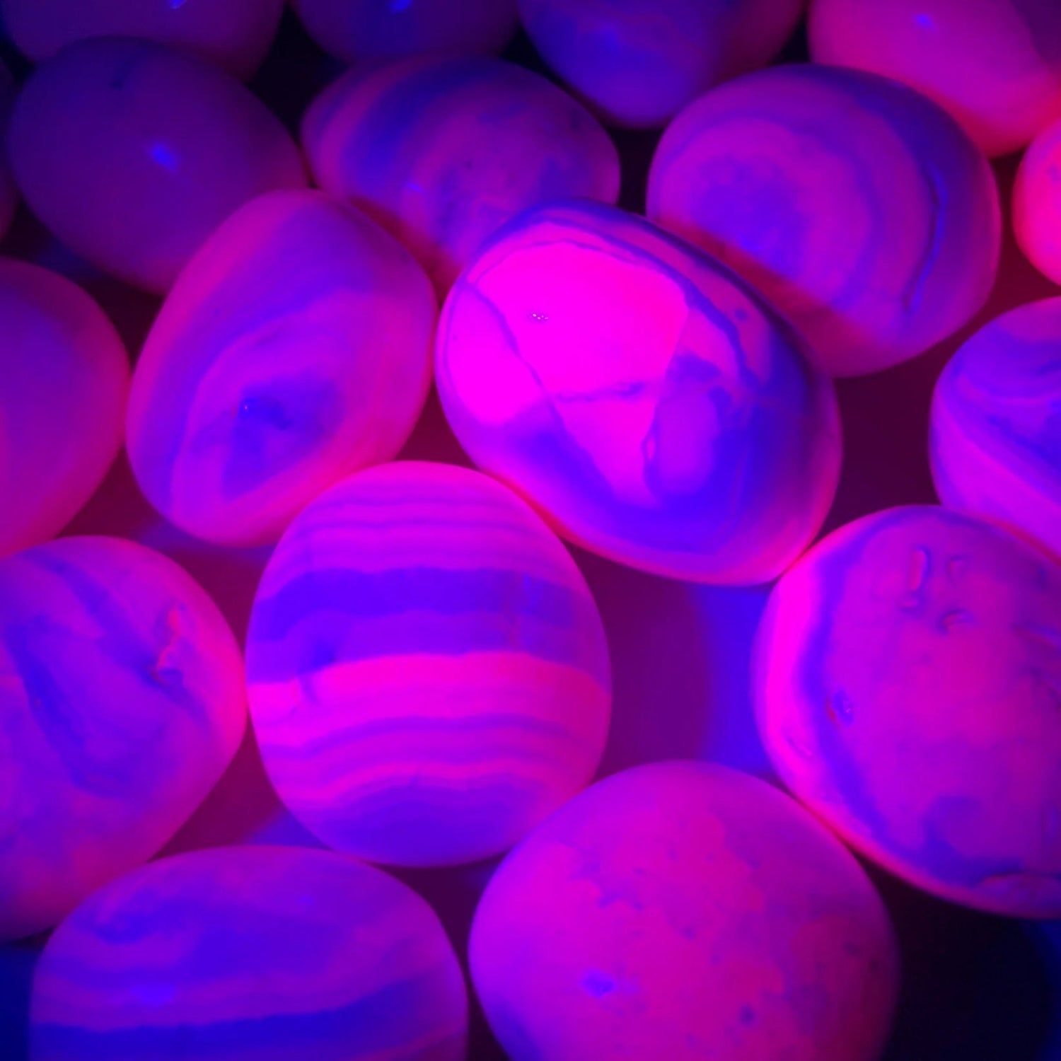 Pink Mangano Calcite - tumbled