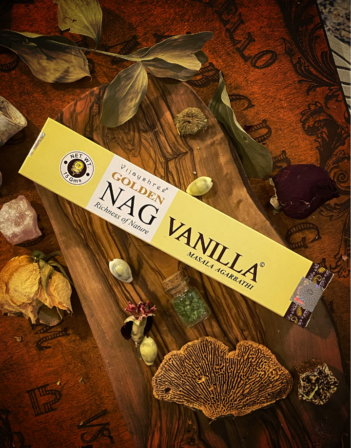 Golden Nag Vanilla Incense
