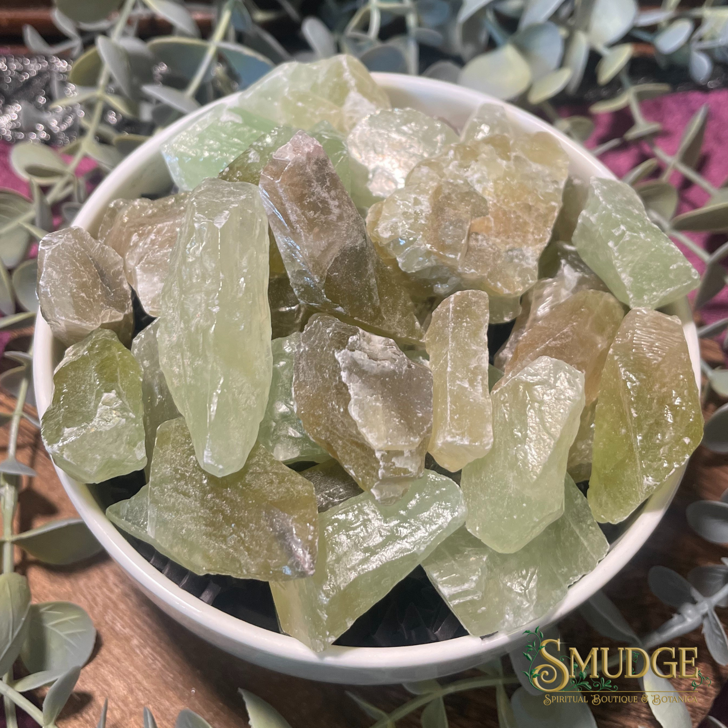 Calcite (Emerald Green) 2-2.5"