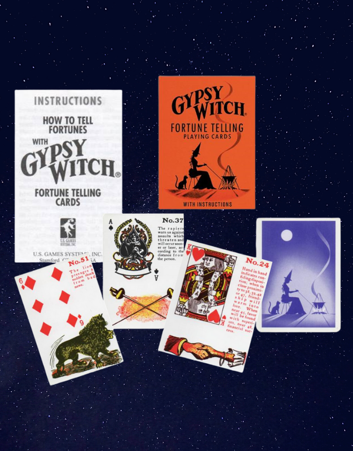 Gypsy Witch  Fortune Telling Cards