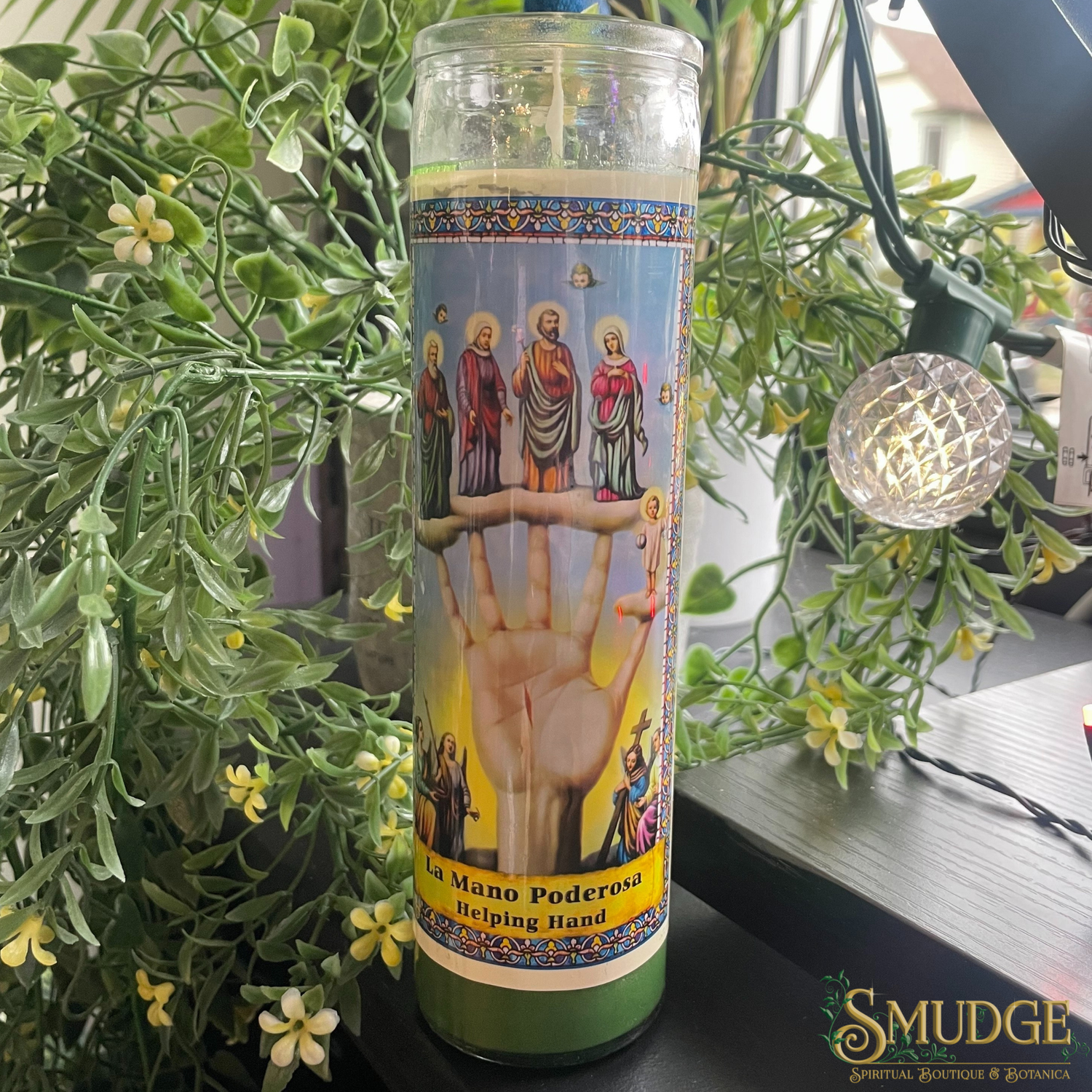 La Mano Poderosa, Helping Hand (5 colour) Candle