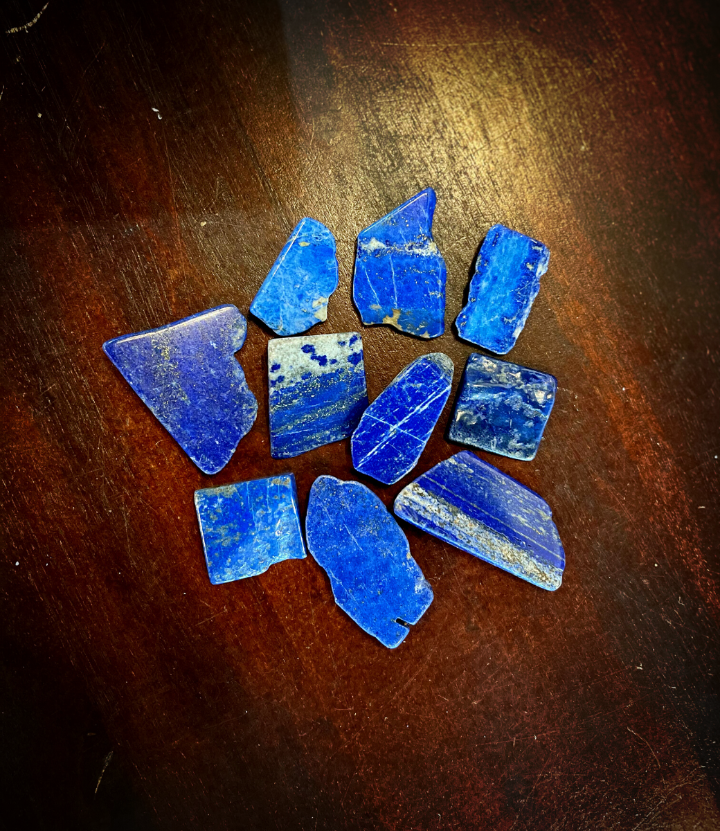 Lapis Lazuli polished slab