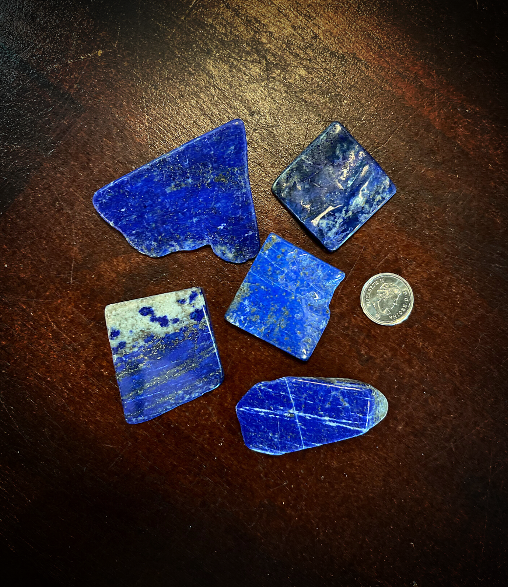 Lapis Lazuli polished slab
