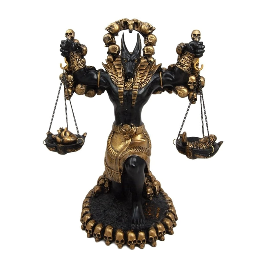 Anubis Black & Gold Large Statue