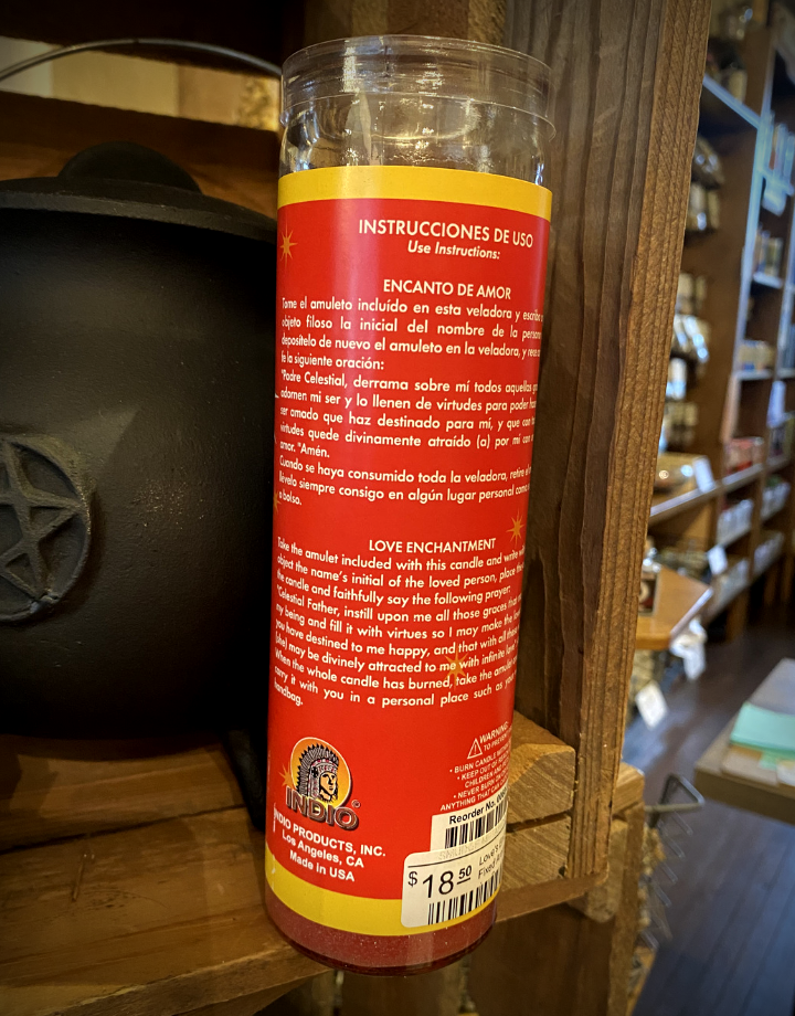 Love's Enchantment Fixed Aromatic 7 day  Candle