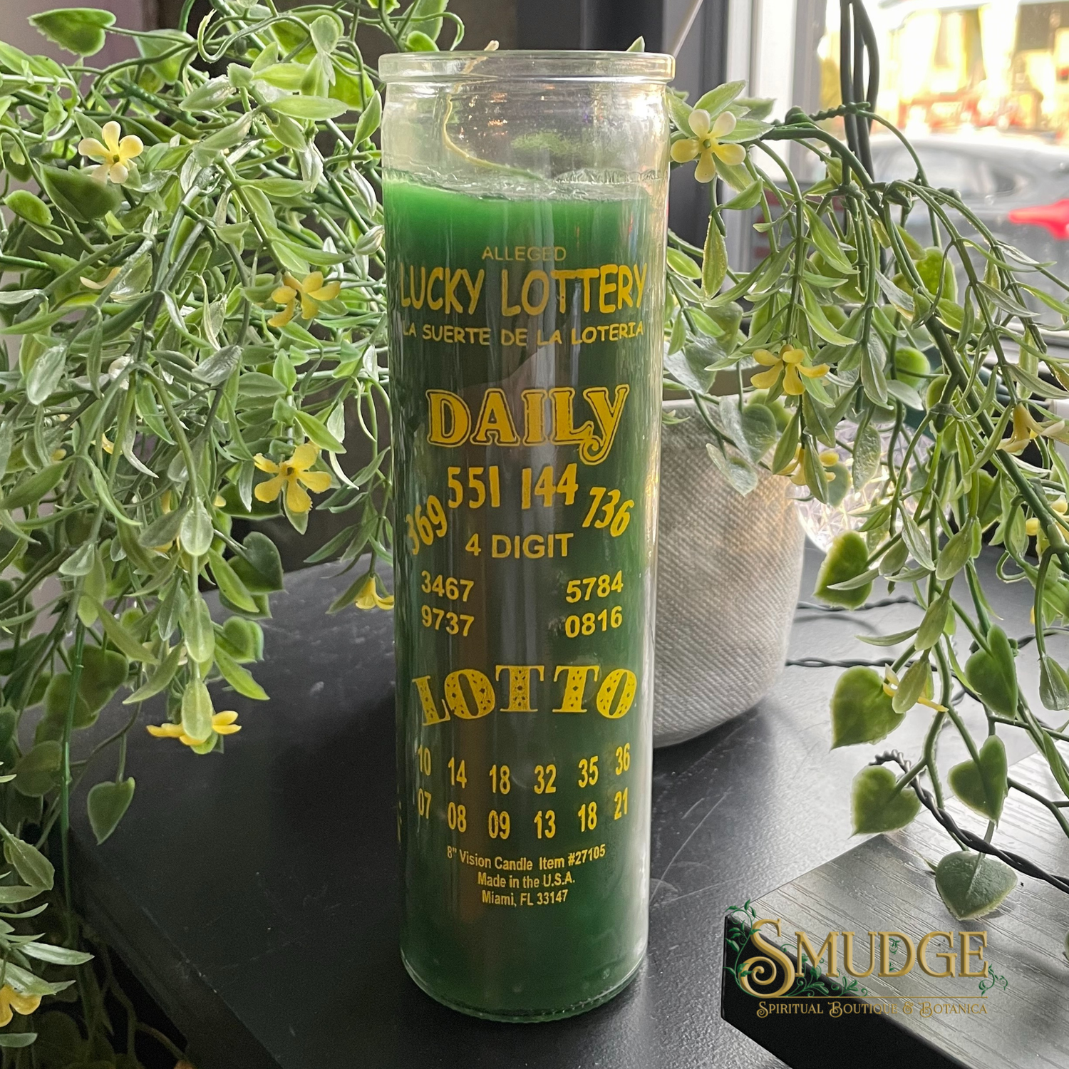 Lucky Lottery 7 Day Candle