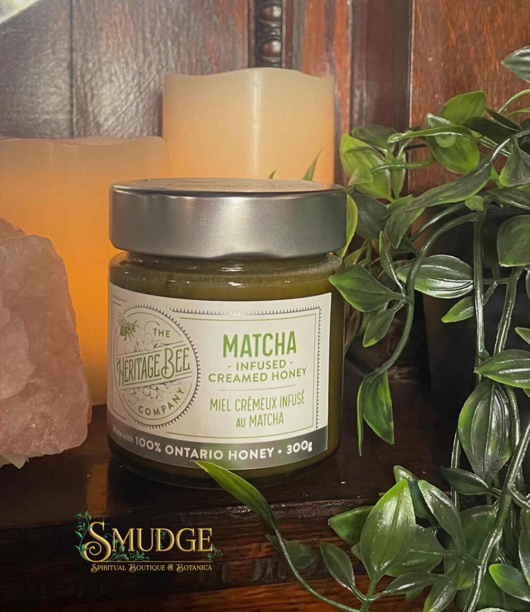 Matcha Creamed Honey