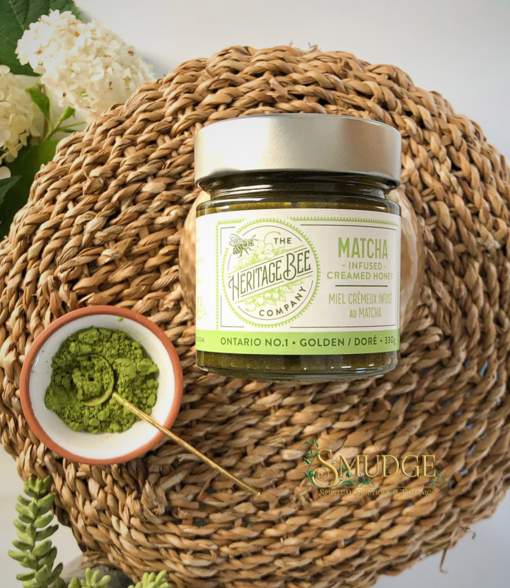 Matcha Creamed Honey