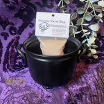 4.75" Cauldron W/ Sand - Smudge Metaphysical Spiritual Boutique
