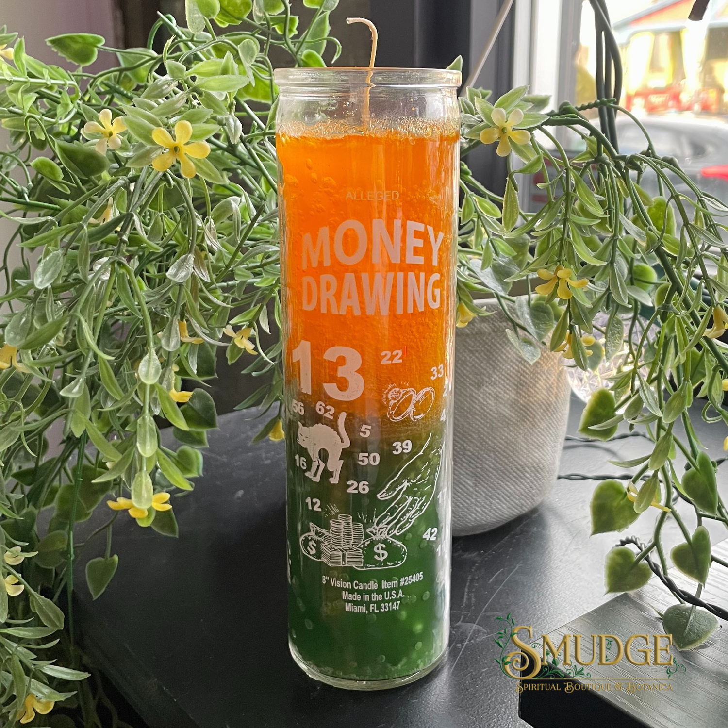 Lucky Money Draw - orange & green