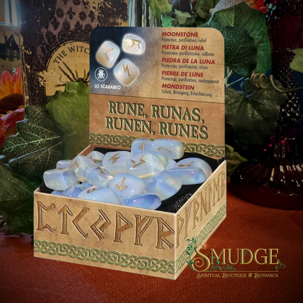Moonstone rune set by lo scarabeo