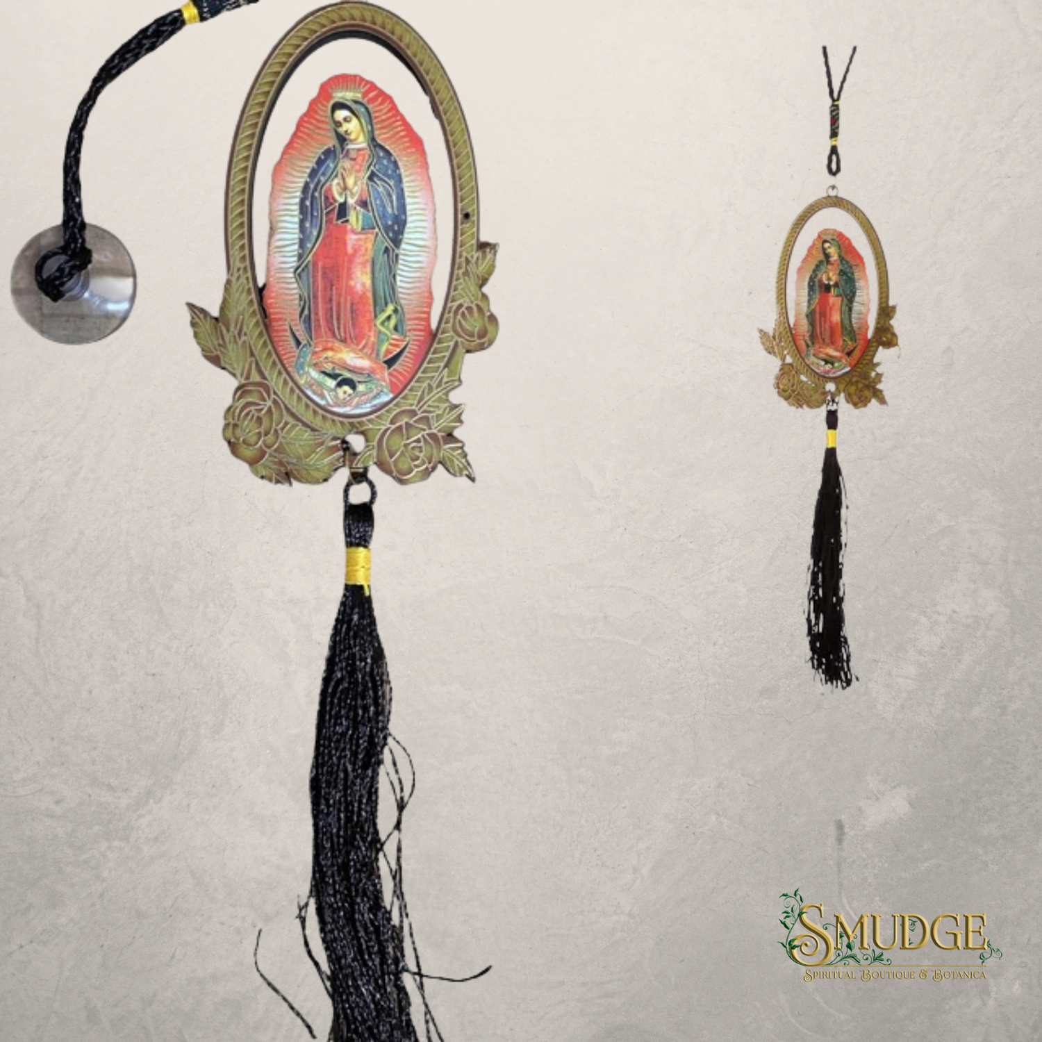 Our Lady of Guadalupe Window Charm