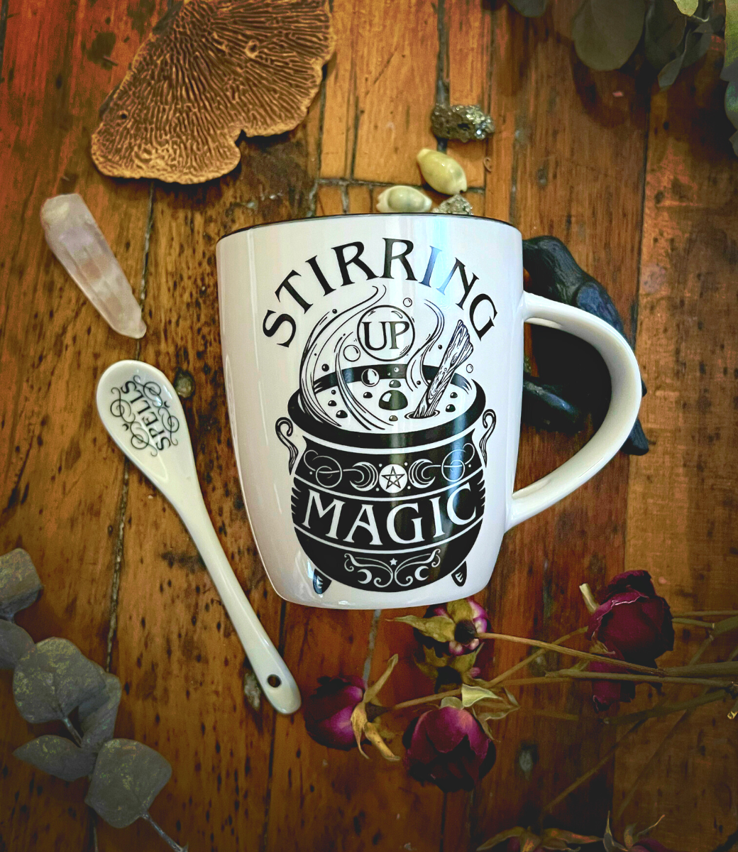 Stirring Up Magic Mug & Spoon Set