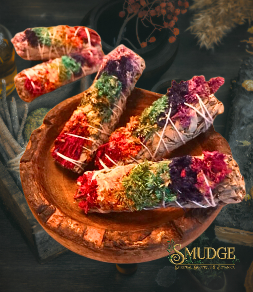 White Sage & Mullein chakra bundle 5"