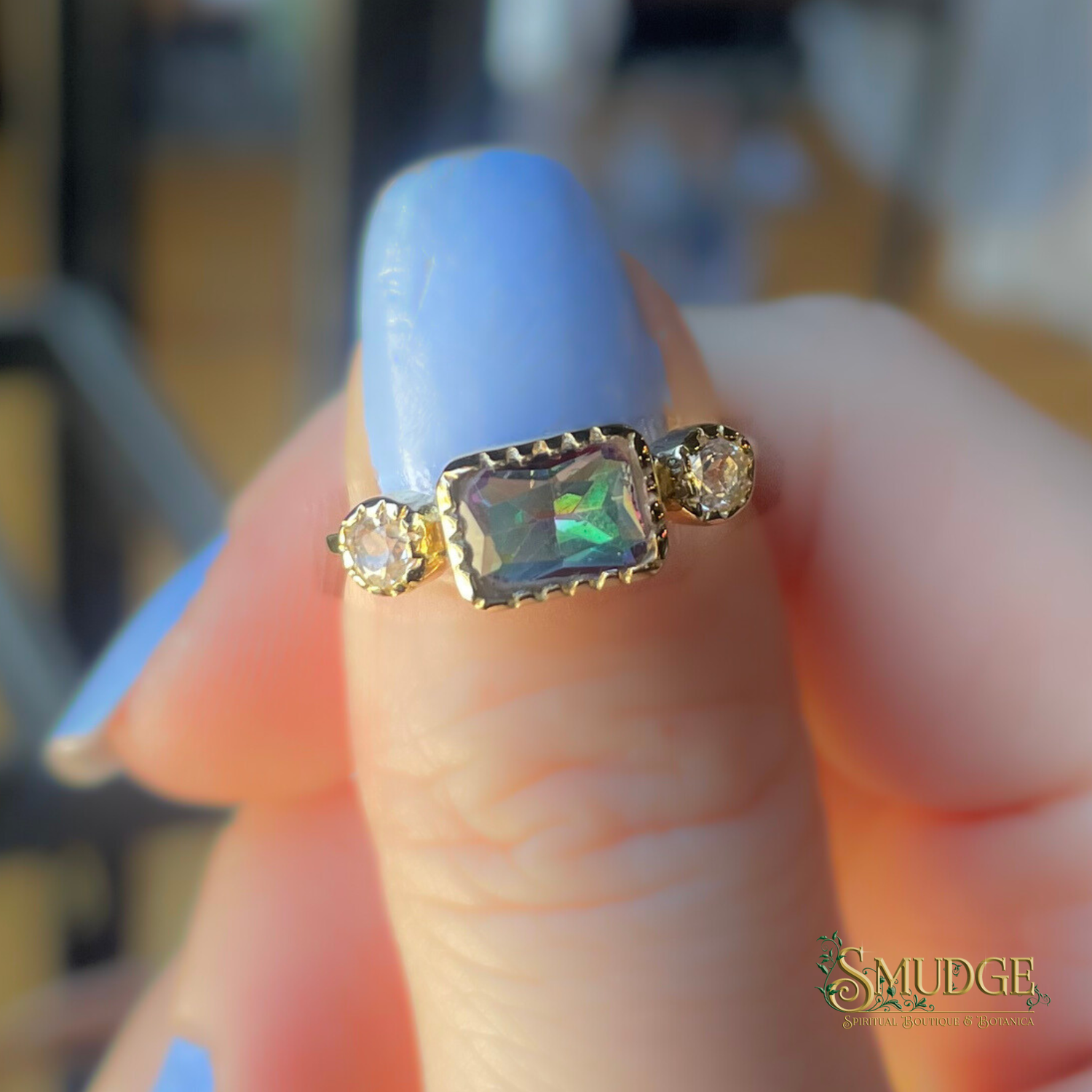 Mystic Topaz Ring (Gold)