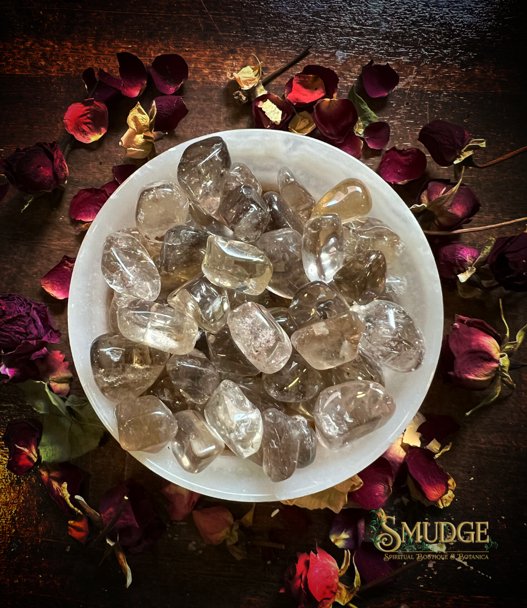 Natural Citrine Tumbled Large