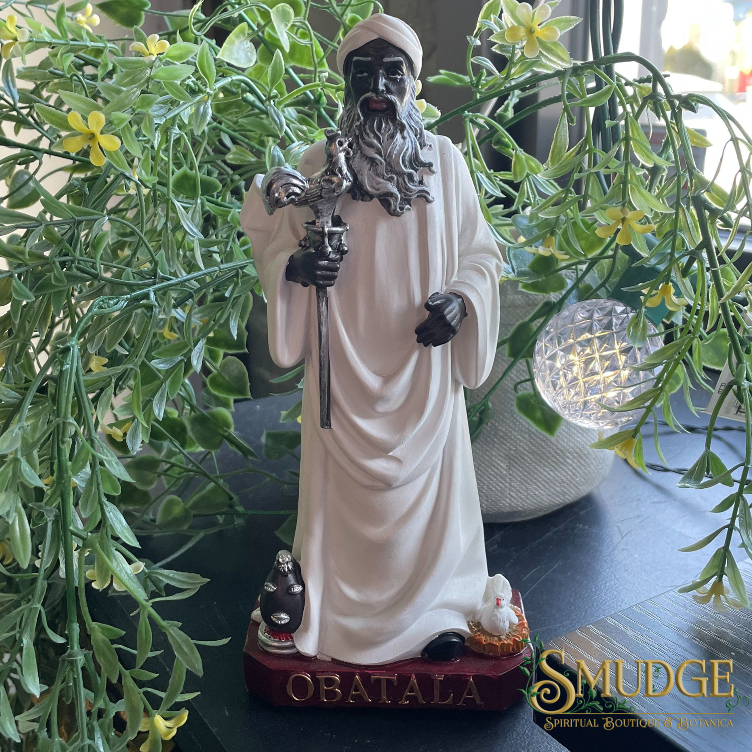 Obatala Orisha Statue 8"