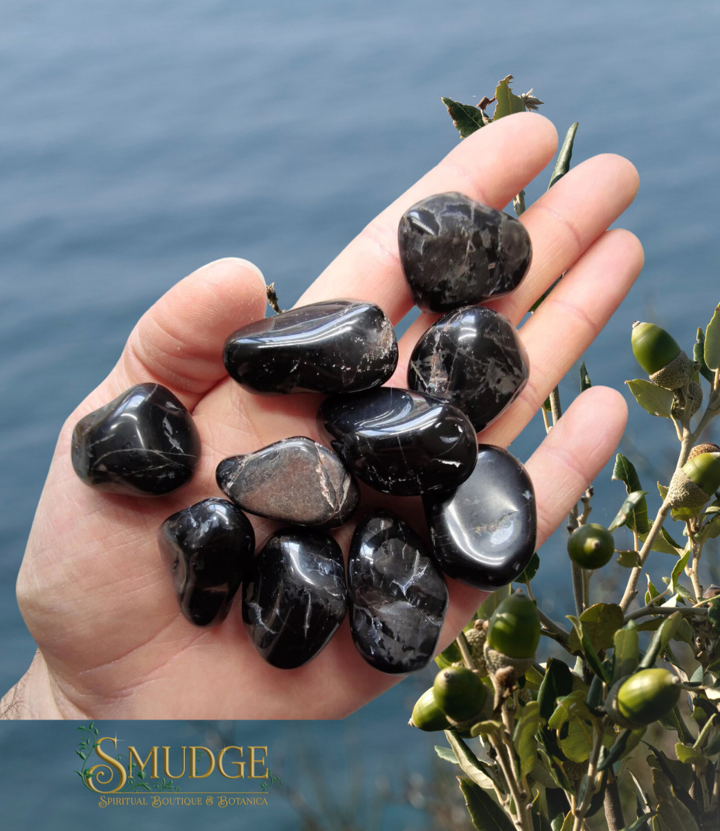 Black Onyx tumbled