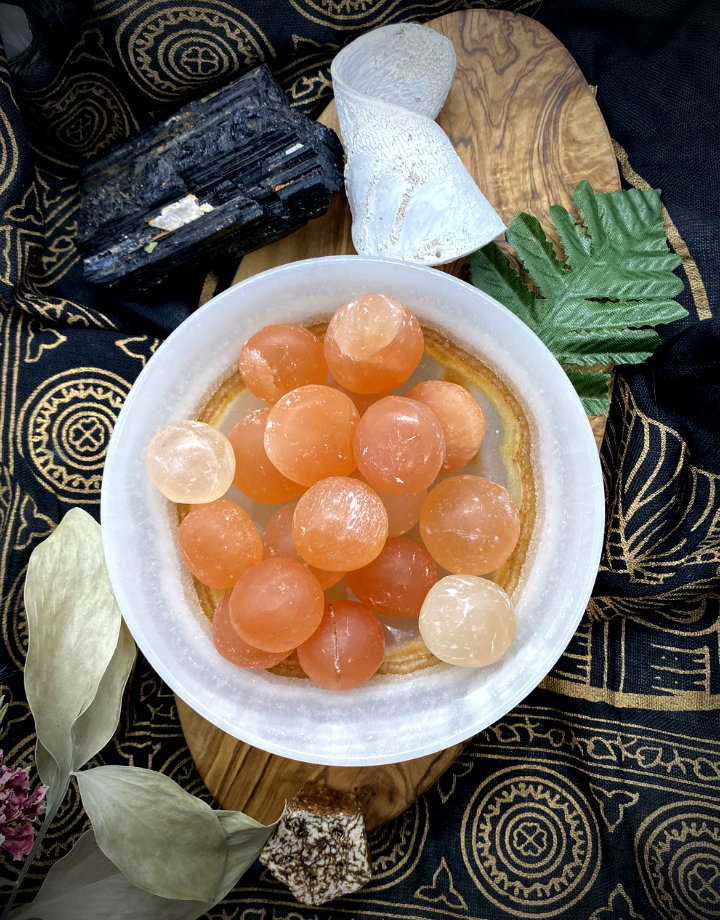 Orange Selenite Tumbled