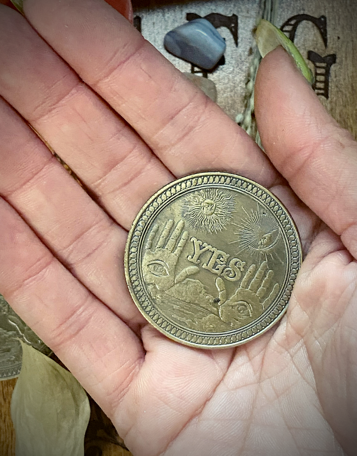 Ouija Yes/No Coin