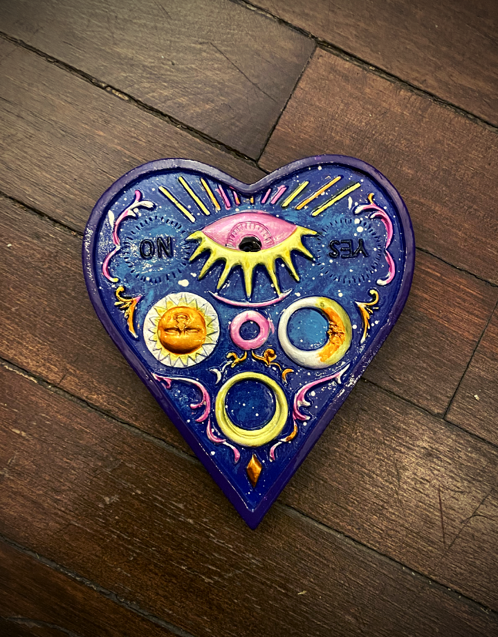 Ouija Planchette Incense Burner