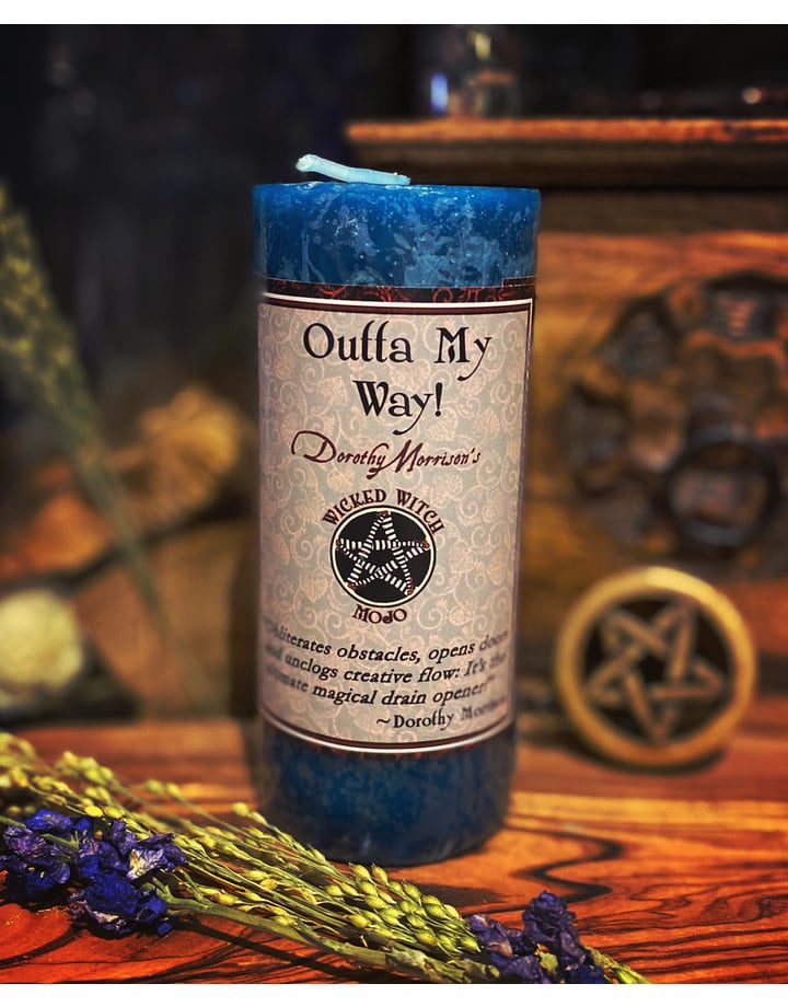 Outta My Way! Candle