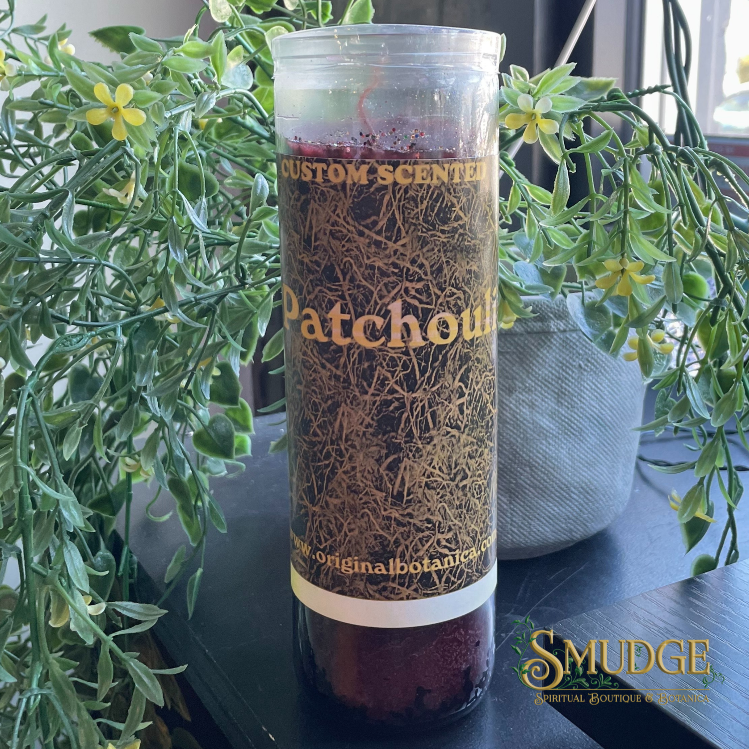 Custom Patchouli 7 Day Aromatic Candle