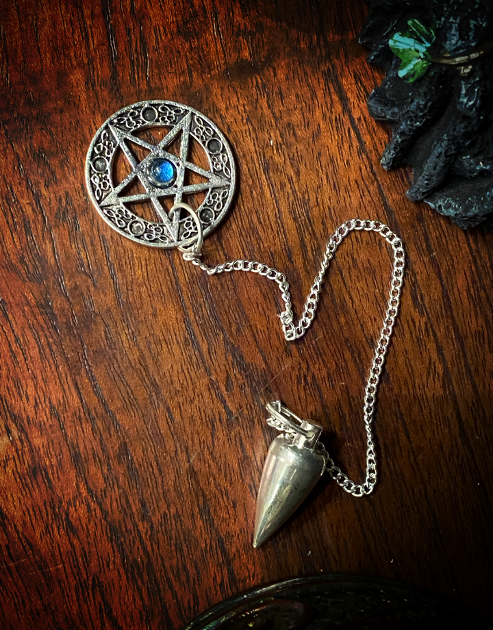 Pentagram Metal Pendulum