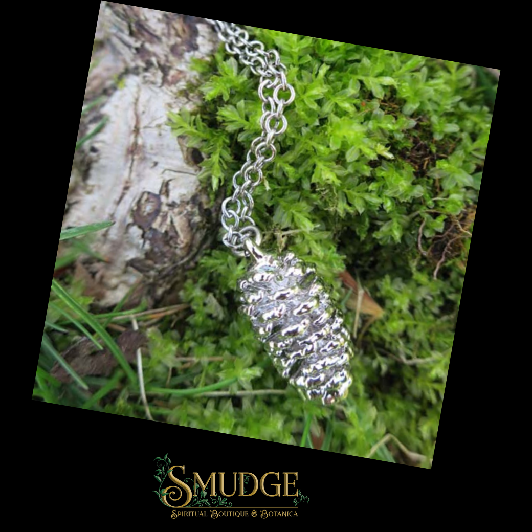 Real Pine Cone Necklace