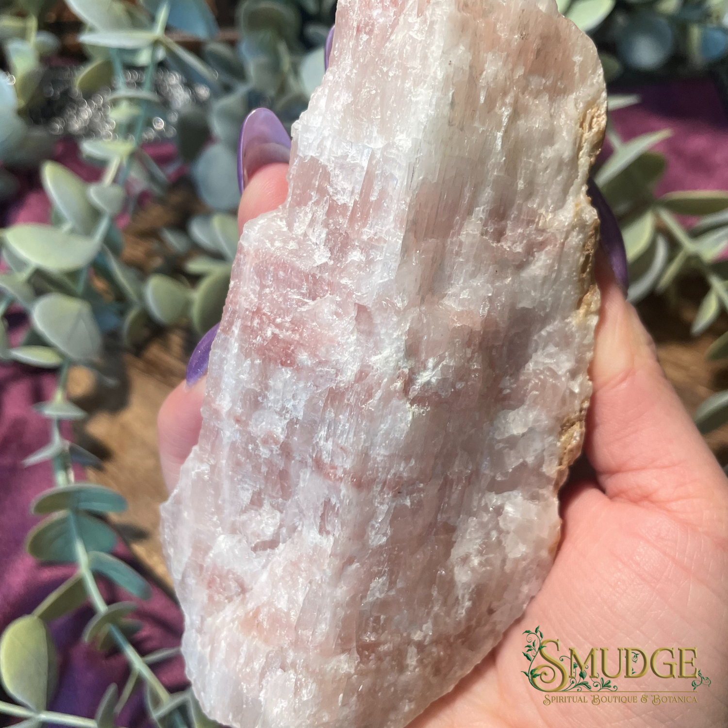 Pink Rose Calcite - Medium