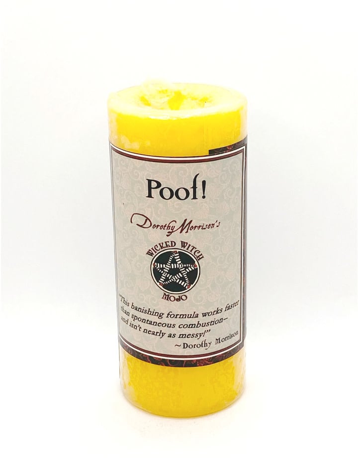 Poof! Wicked Witch Mojo Candle