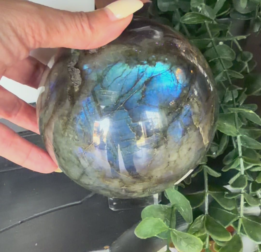 Labradorite Sphere Decorator X-Large