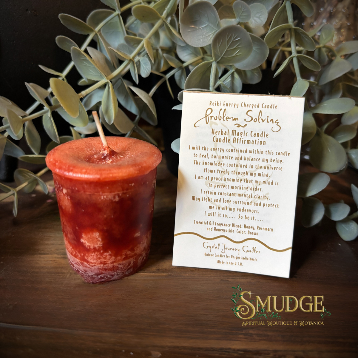 Problem Solving Herbal Votive