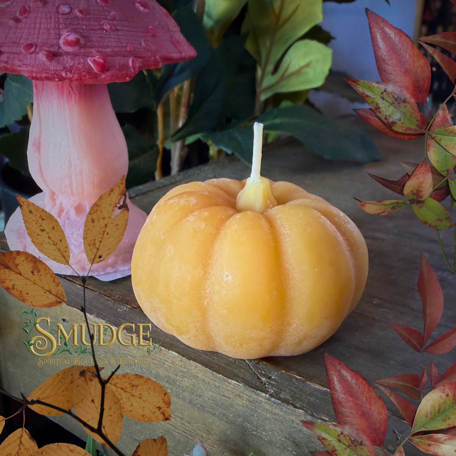 Pumpkin Candle - Beeswax