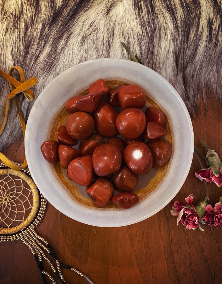 Red Jasper Tumbled