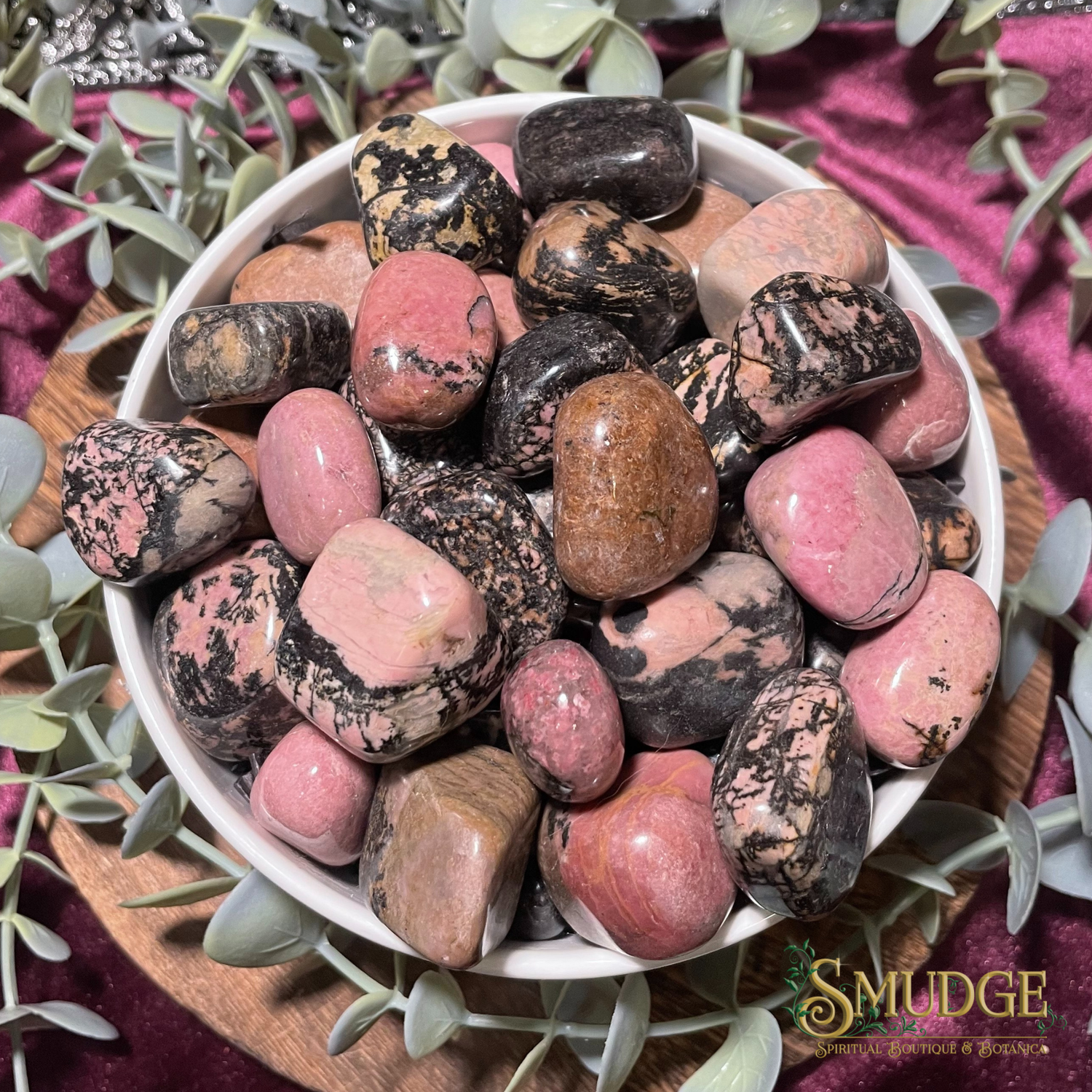 Rhodonite Tumbled Medium