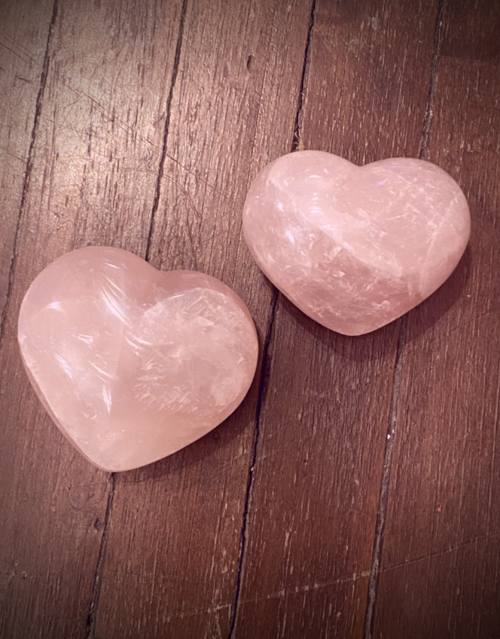 Rose Quartz Heart X-Large